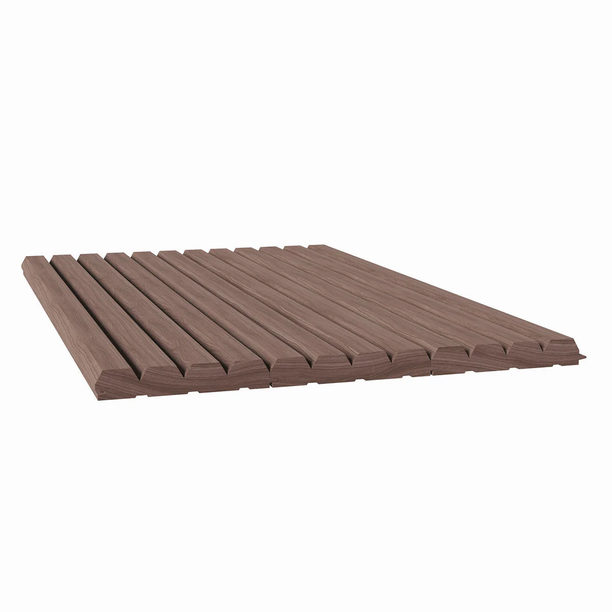 1" Bevel Solid Wood Tongue and Grove Tambour Panel, 3/4" thick x 4 3/16"width x 112"long - Image 3