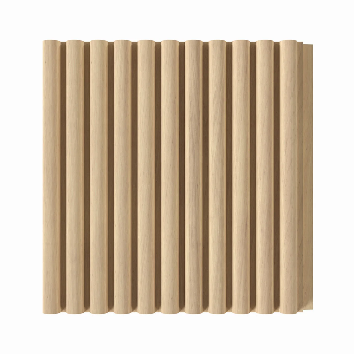 9/32" Bead Solid Wood Tongue and Grove Tambour Panel, 11/16" thick x 4 5/16"width x 112"long - Image 6