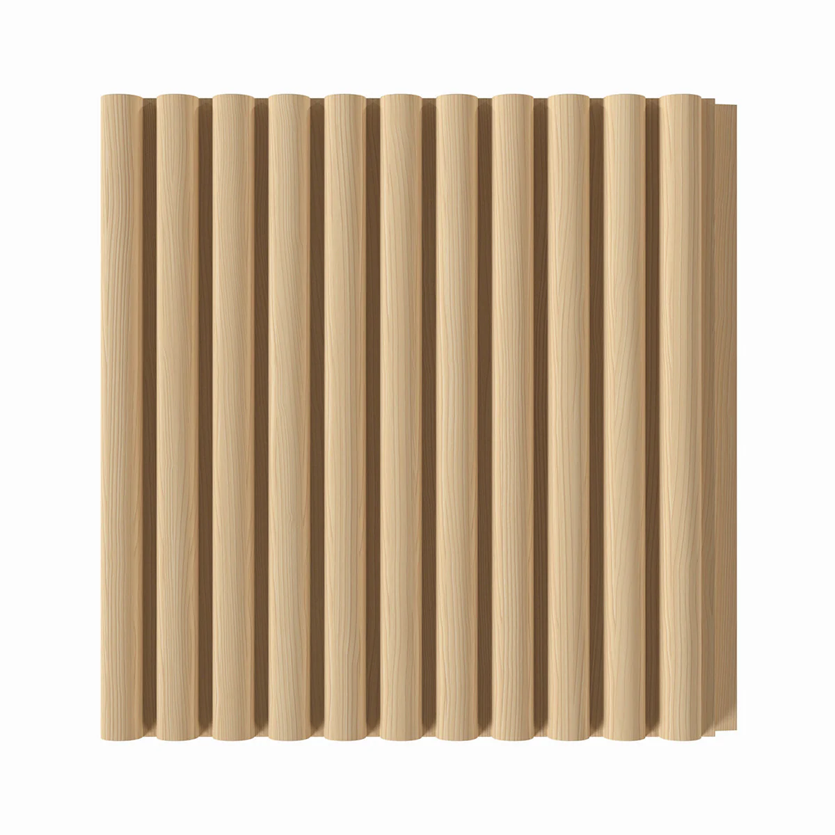 9/32" Bead Solid Wood Tongue and Grove Tambour Panel, 11/16" thick x 4 5/16"width x 112"long - Image 6