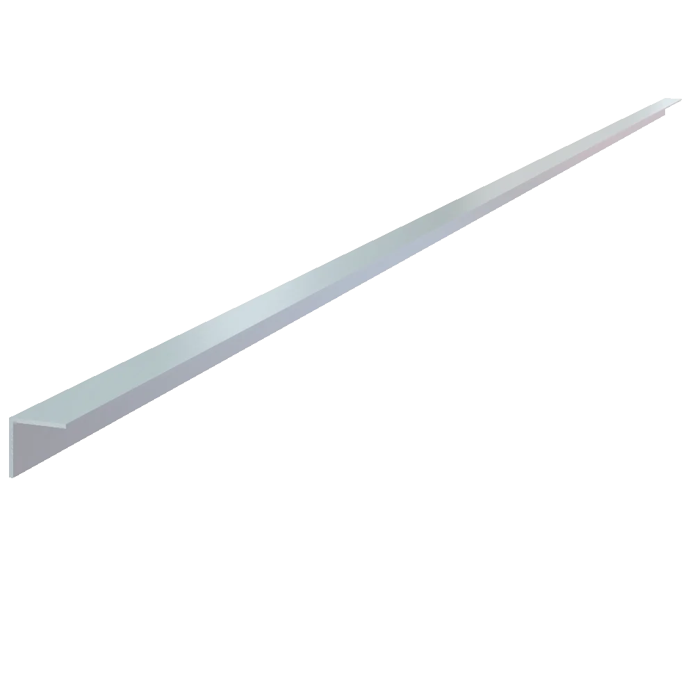 Metallic Trim Aluminum L-Channel, 72'' L x 3/4'' W - Image 10