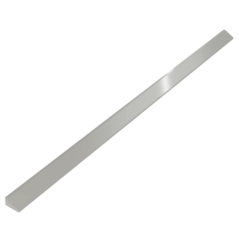 Metallic Trim Bevel Aluminum Bar, 7/16" W x 96" L x 1/4" T - Image 5