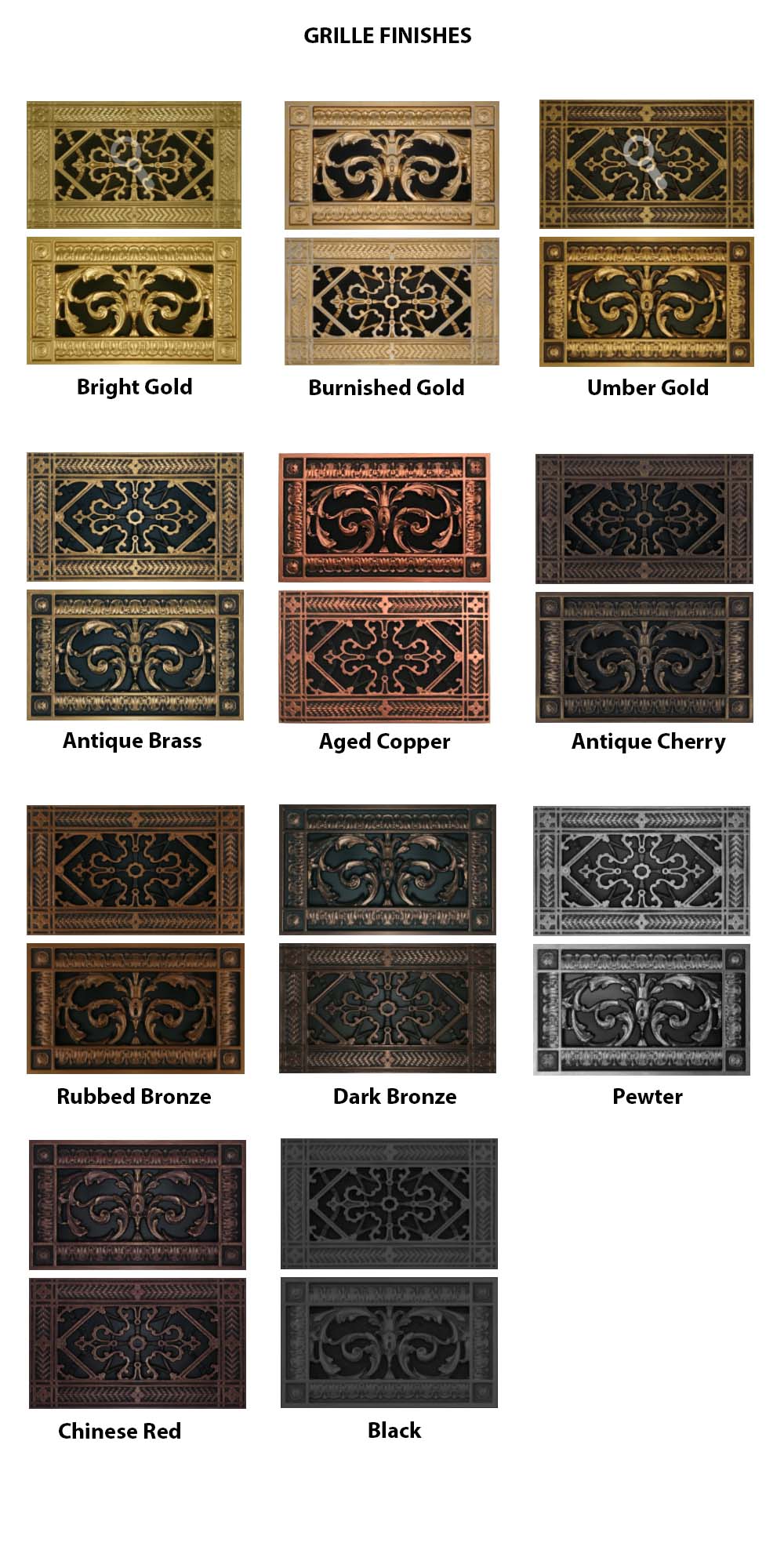 Arts and Crafts Grille for Duct Size of 8"- Please allow 1-2 weeks. - Image 10