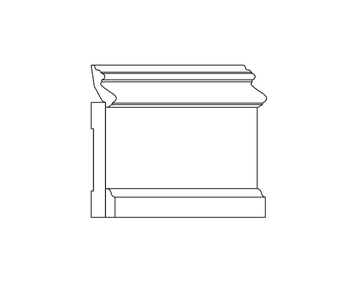 LCD - PM577, CDS1x6, DS100, 8"h x 1 1/4"d