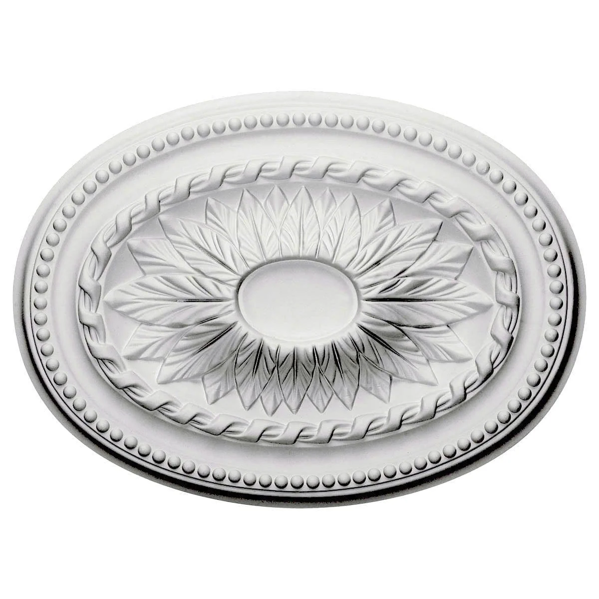 Ceiling Medallion, 18 1/2"W x 13 1/2"H x 1 7/8"P