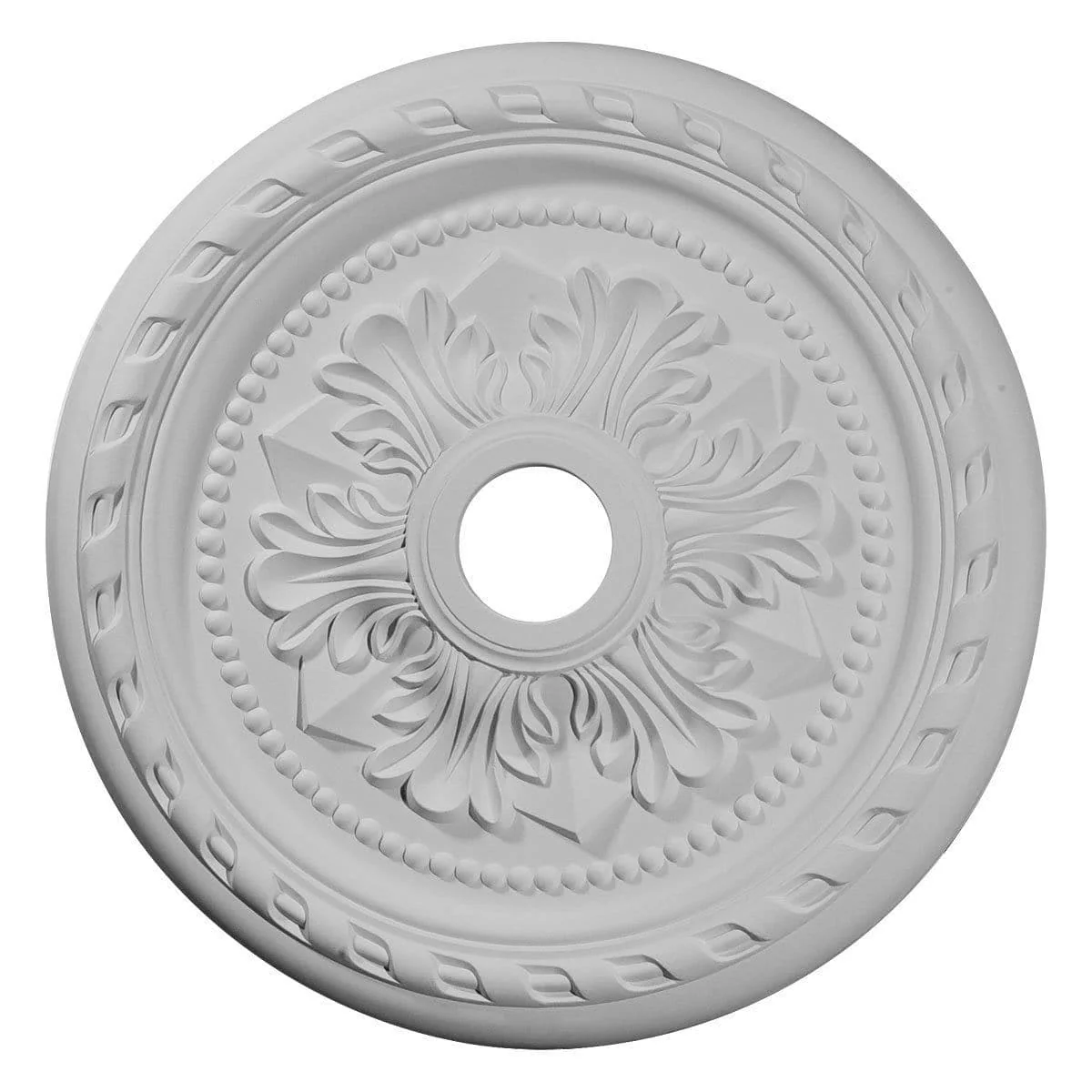 Ceiling Medallion (Fits Canopies up to 3 5/8"), 23 5/8"OD x 3 5/8"ID x 1 5/8"P