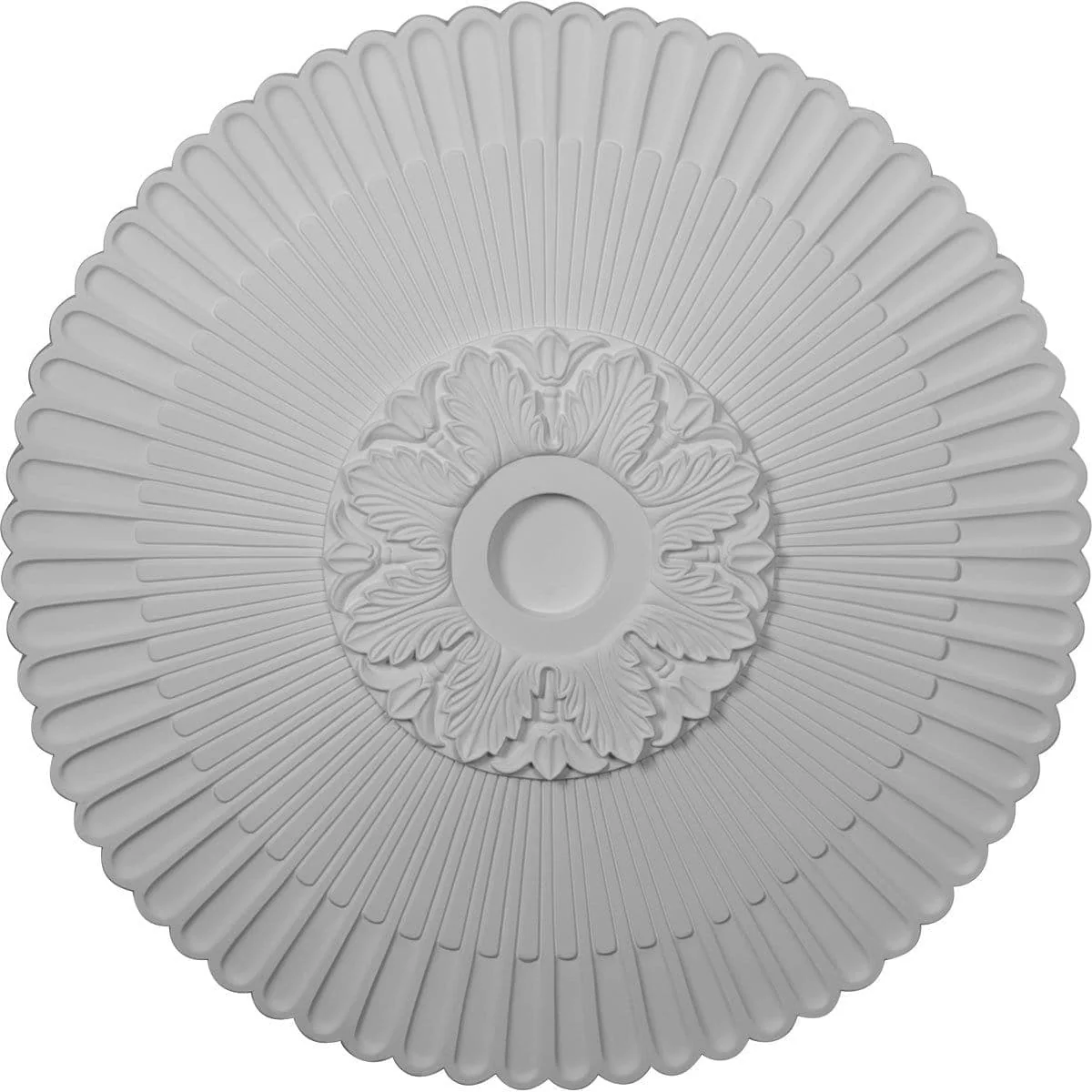 Ceiling Medallion (Fits Canopies up to 6 1/4"), 36 1/4"OD x 1 7/8"P