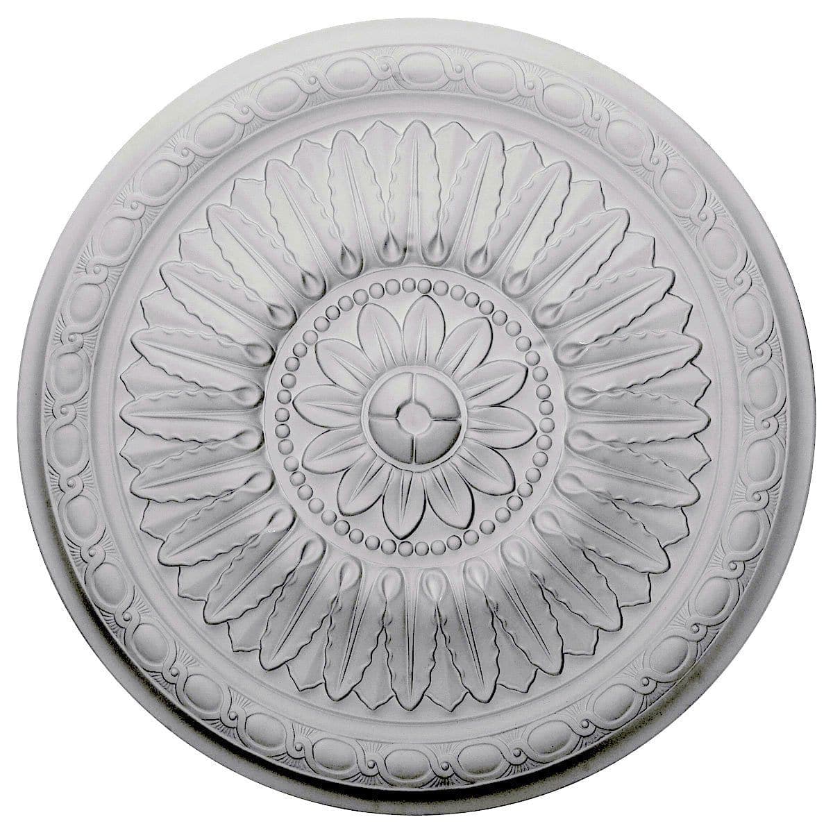 Ceiling Medallion (Fits Canopies up to 9 1/4"), 24"OD x 1 5/8"P