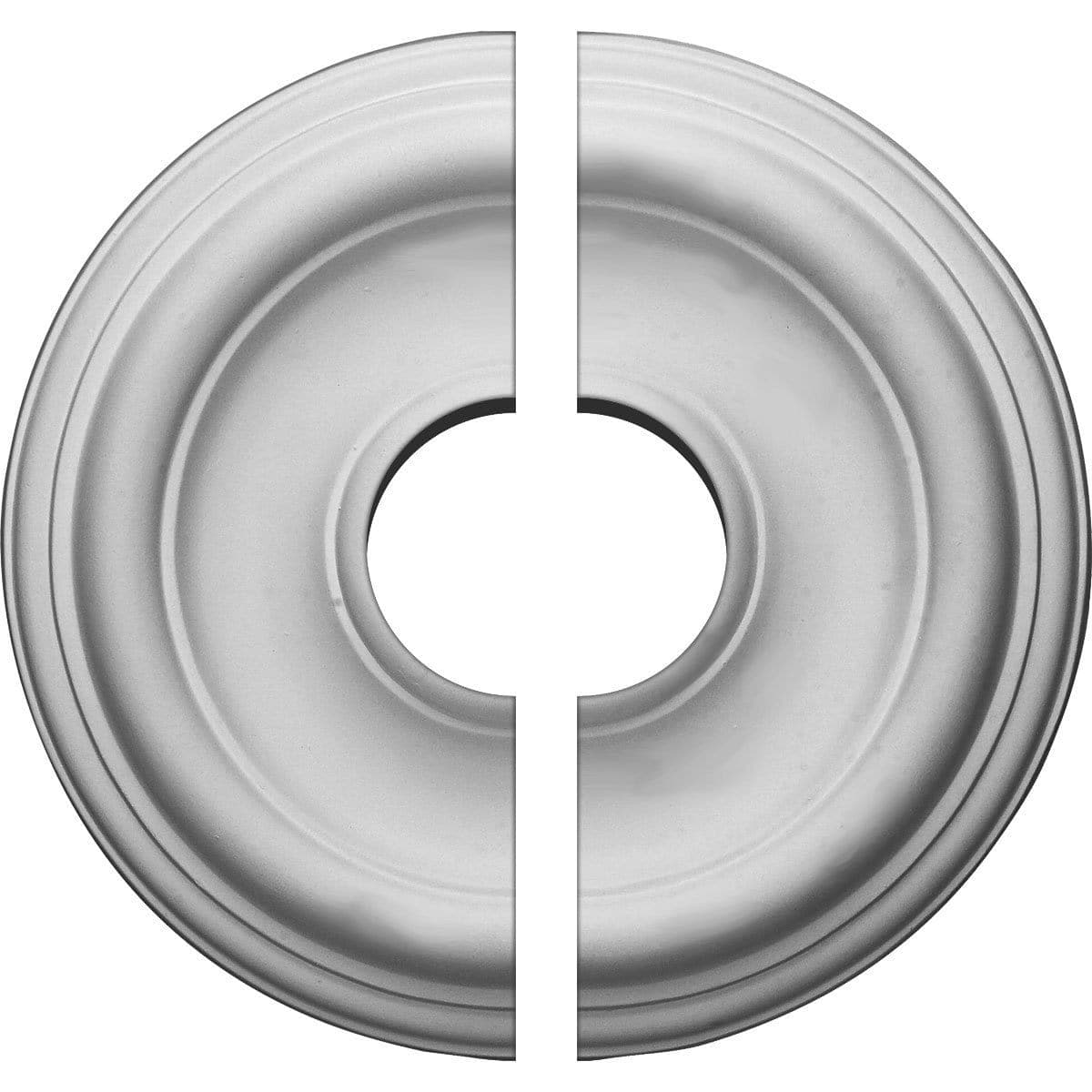 Ceiling Medallion, Two Piece (Fits Canopies up to 3 1/2")12"OD x 3 1/2"ID x 1"P