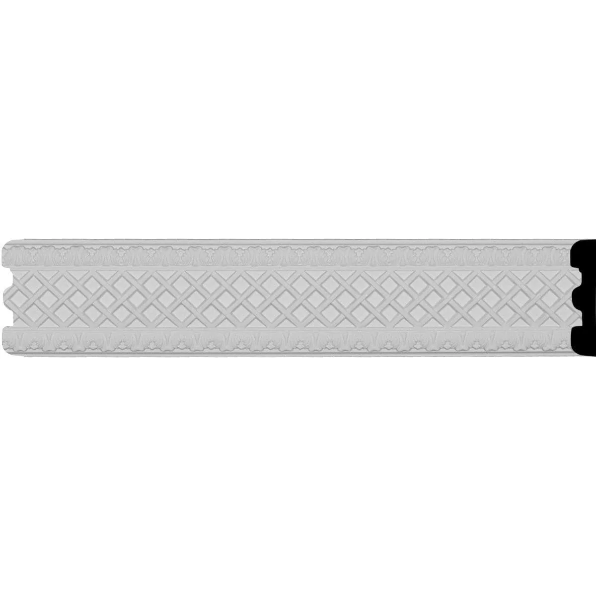 Chair Rail (1" Repeat), 3 7/8"H x 1/2"D x 94 1/2"L