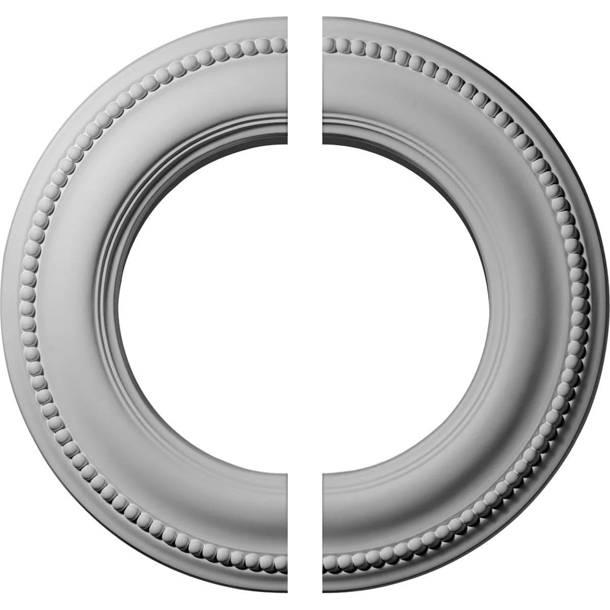 Classic Ceiling Medallion, Two Piece (Fits Canopies up to 8 5/8")13"OD x 7 1/2"ID x 3/4"P