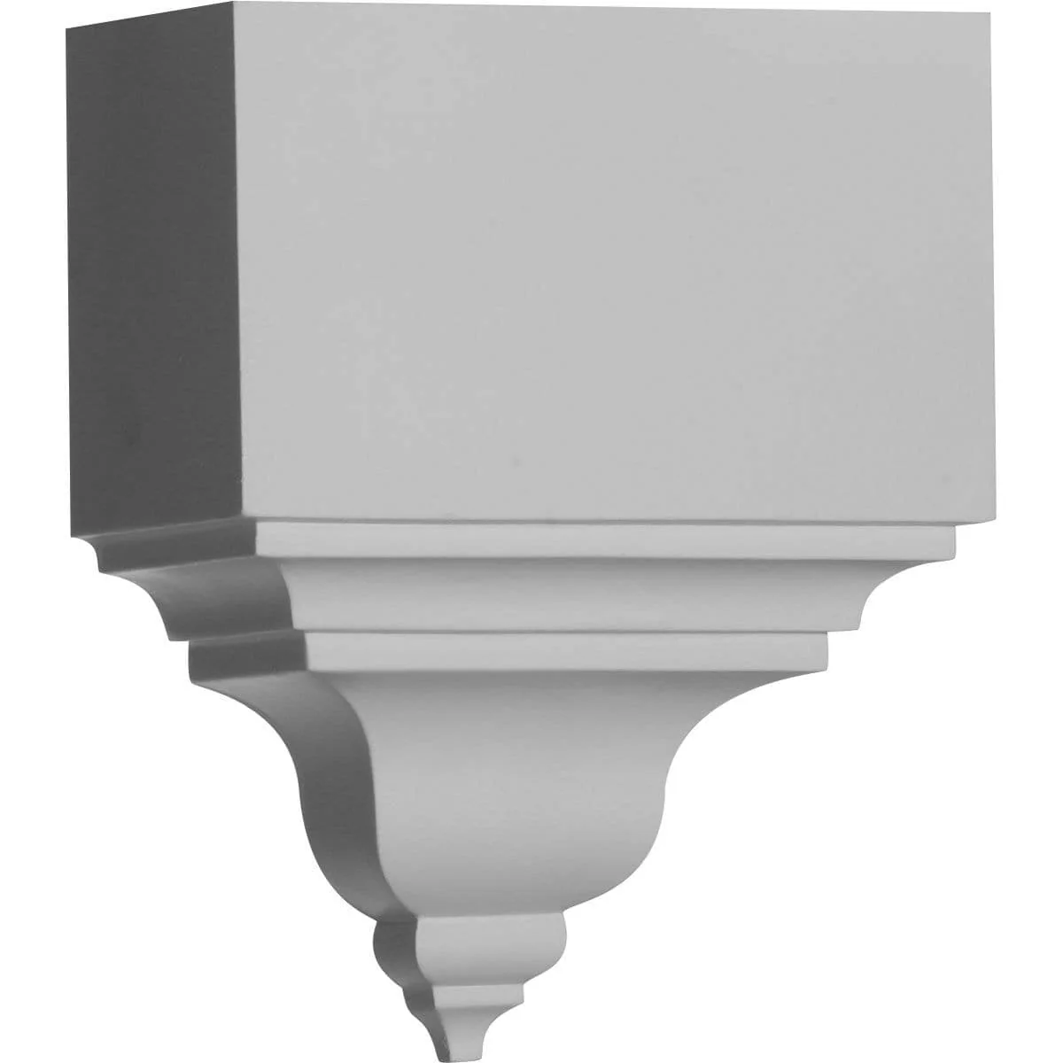 Coupling for Moulding Profiles Less than 3 1/8"P and 3 7/8"H, 3 1/8"P x 7 3/4"H x 6 1/4"W