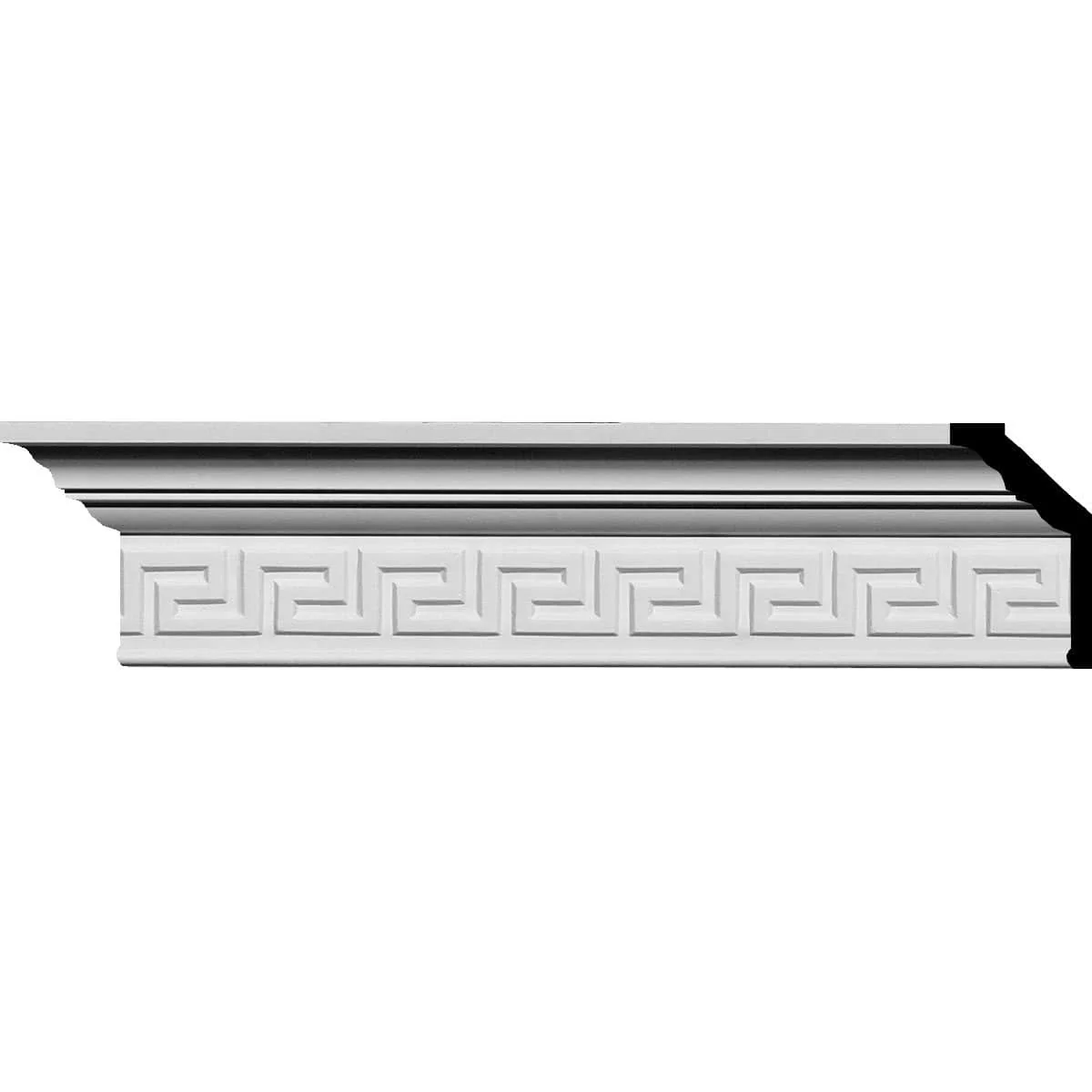 Eris Crown Moulding, 3 1/2"H x 2 1/4"P x 4 1/4"F x 94 1/2"L