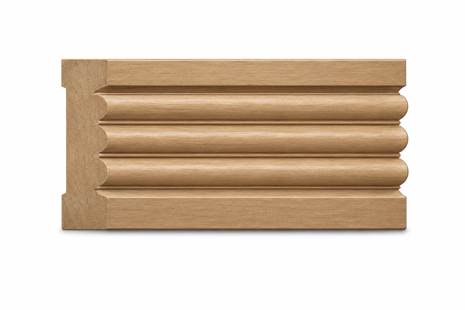 Fluted Casing, 3 1/4''w x 3/4''d