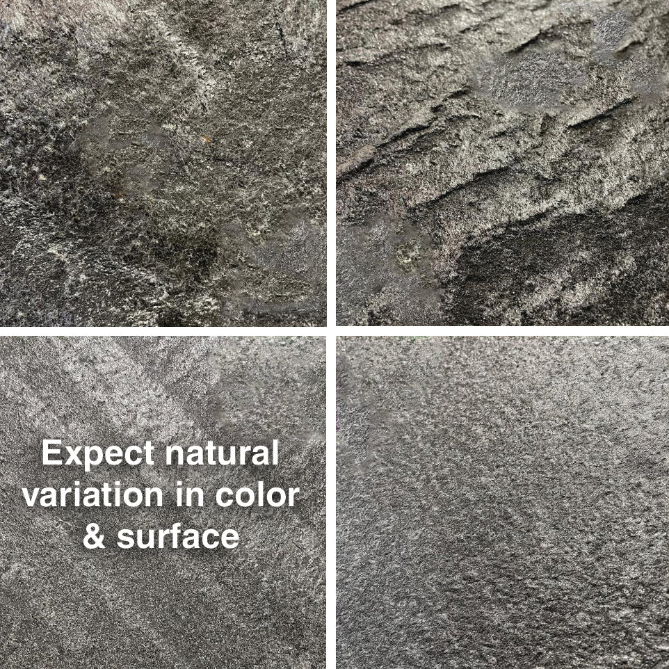 Galaxy Black - Flexible Mica Stone Veneer - Opaque - Image 3
