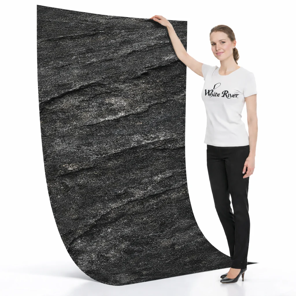 Galaxy Black - Flexible Mica Stone Veneer - Opaque - Image 7