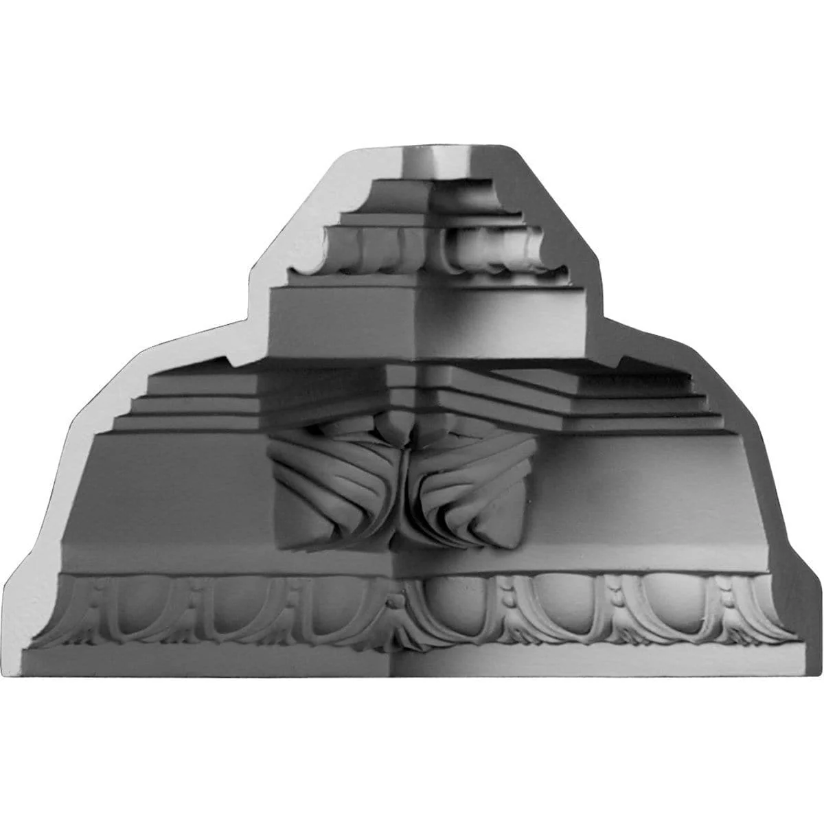 Inside Corner for Moulding CM1009-C, 5 1/4"P x 5 1/4"H