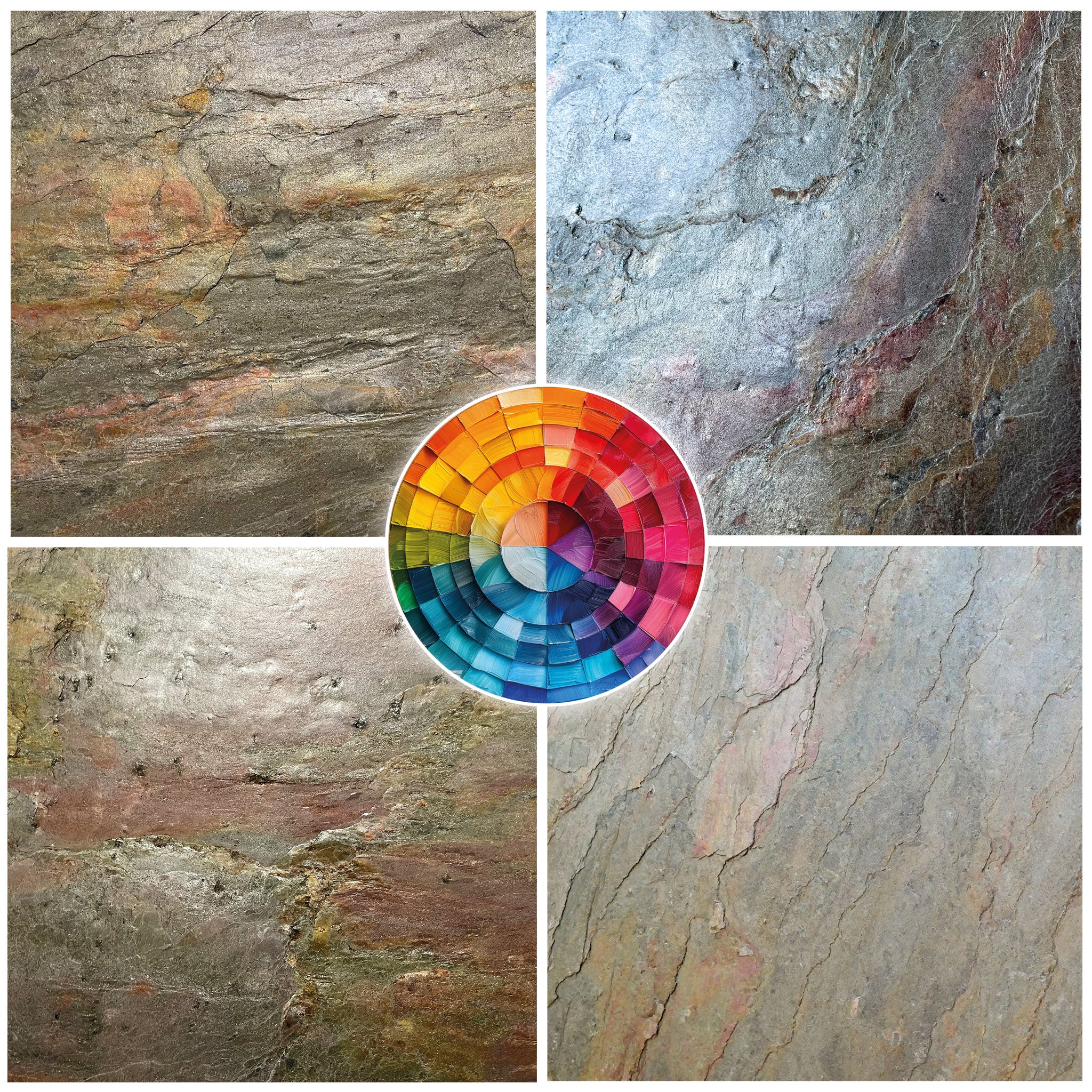 Burning Forest, Natural Slate Veneer - 24" W x 48" L - Sold By Panel - Image 3