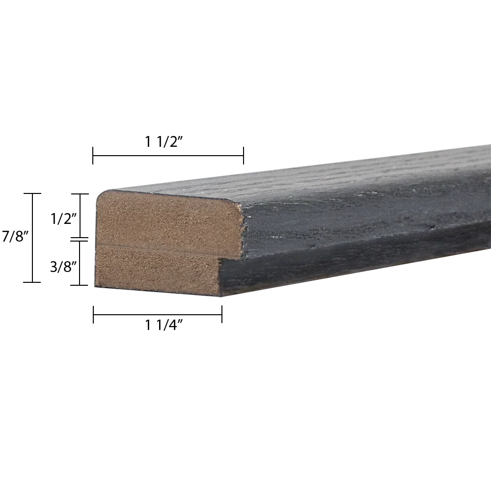 Matte Black Oak Acoustic Panel, Varnished Wood - Harmony Series - Sold 2 Panels Per Carton - Image 13