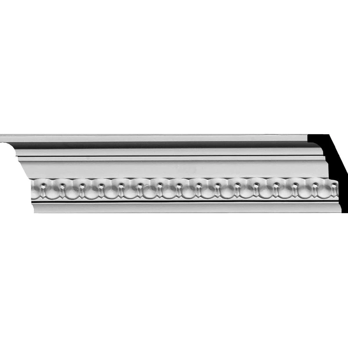 Raynor Crown Moulding, 3 1/8"H x 1 1/2"P x 3 1/2"F x 94 1/2"L