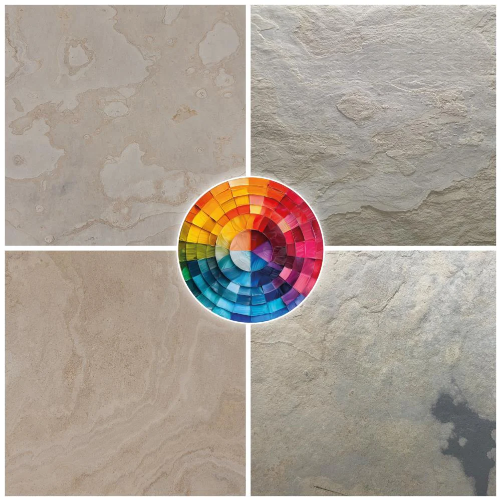 Tan, Natural Slate Veneer – 24" W x 48" L - Sold By Panel - Image 3