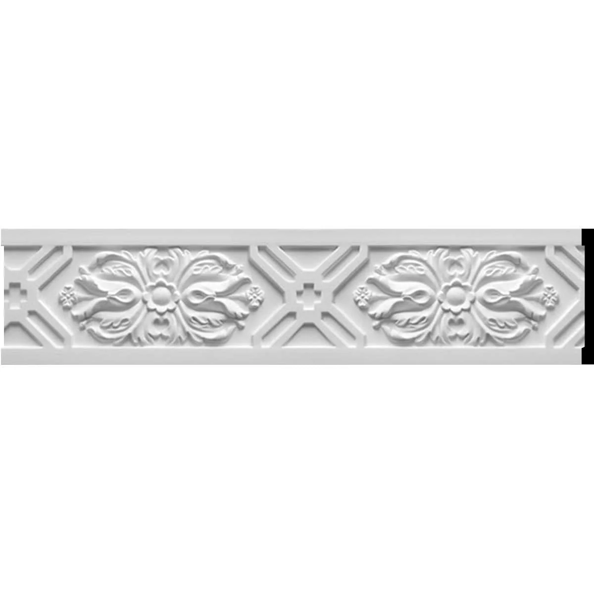 Wakefield Leaf Chair Rail, 5"H x 5/8"P x 94 1/2"L